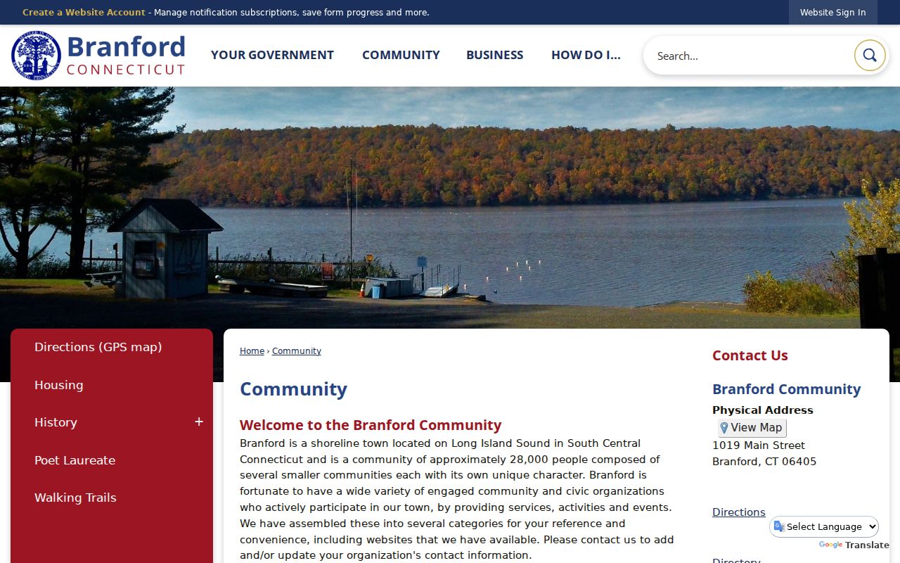 Branford neighbors community resources